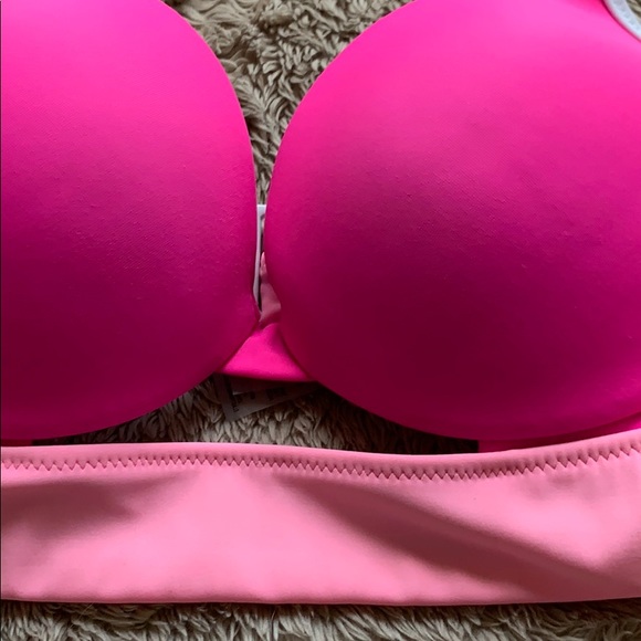 VS PINK Push-up Halter Bikini Top - Picture 2 of 5